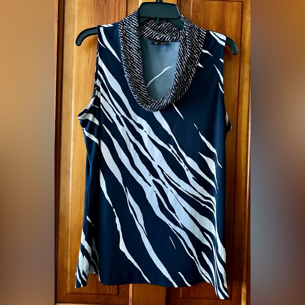 Dana BUCHMAN Sleeveless Cowl Neck Top